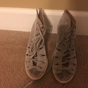 Jeffery Campbell lace up heels